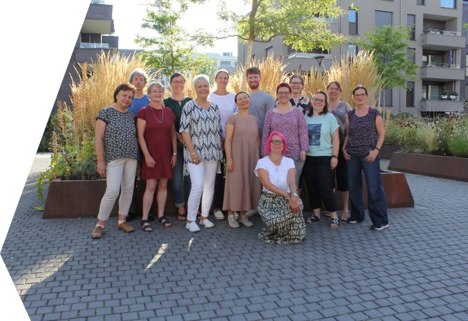 Kollegium der Pflegeschule des bfz in Erlangen